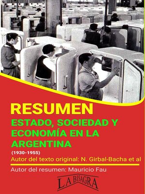 cover image of Resumen de Estado, Sociedad y Economía en la Argentina (1930-1955)